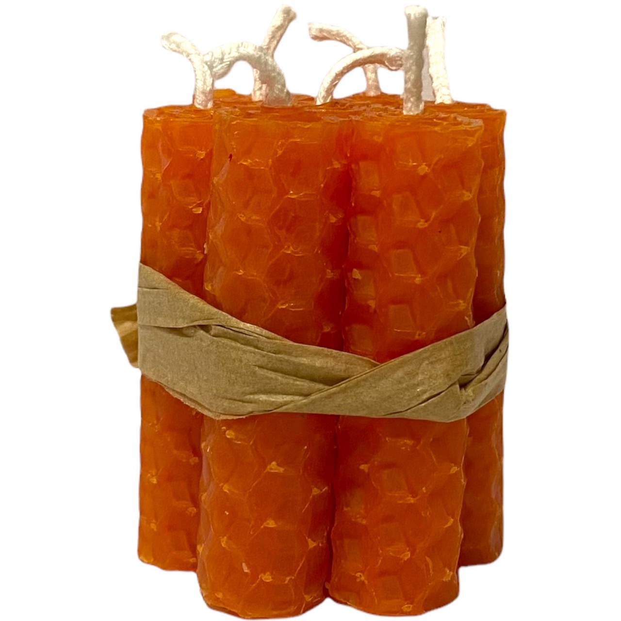 Brown (Light) - Beeswax Mini Spell Candles